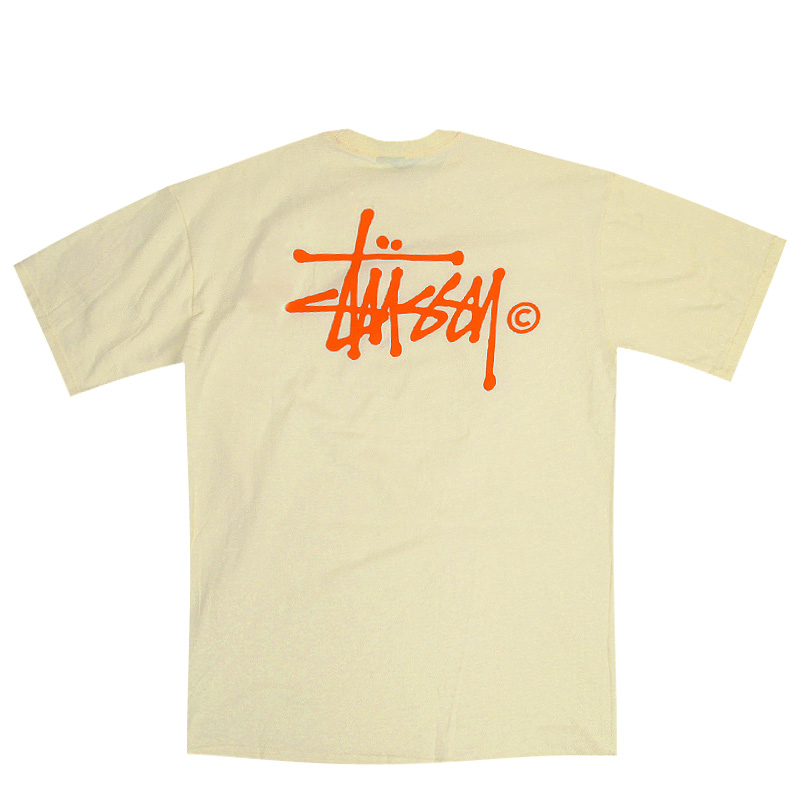 Stussy Футболка (1902434-lemn/orng)  - цена, описание, фото 2